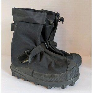 NEOS Voyager STABILicers Overshoes Size Small–Waterproof Nylon Ice Cleats Black